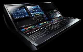 Roland unveils M-5000 console with Dante and O.H.R.C.A configurability