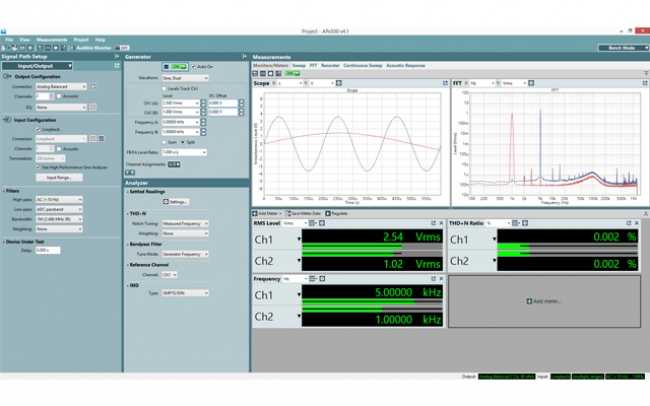 APx test software V4.1 opens up full input bandwidth 