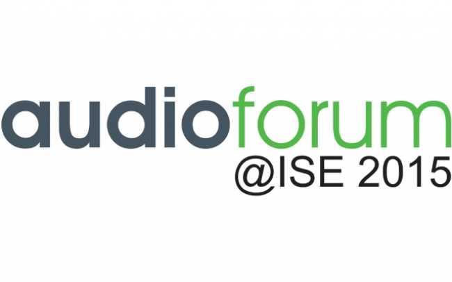 Connessioni to host AudioForum@ISE 2015