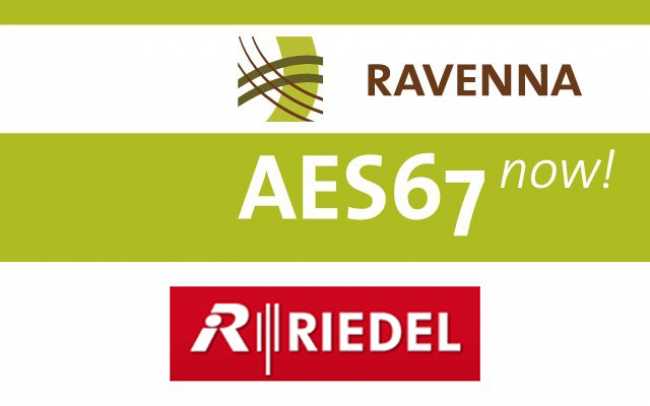 Riedel announces support for Ravenna framework