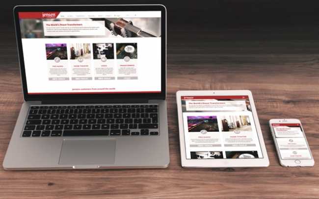 Jensen Transformers unveils new website
