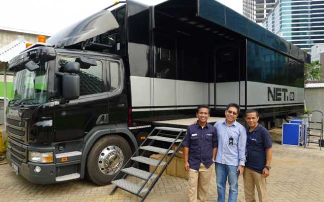 Indonesia’s Net TV takes to the road 
