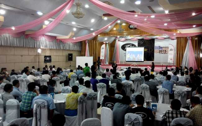 Peavey APAC supports distributor seminars in Cambodia and Myanmar