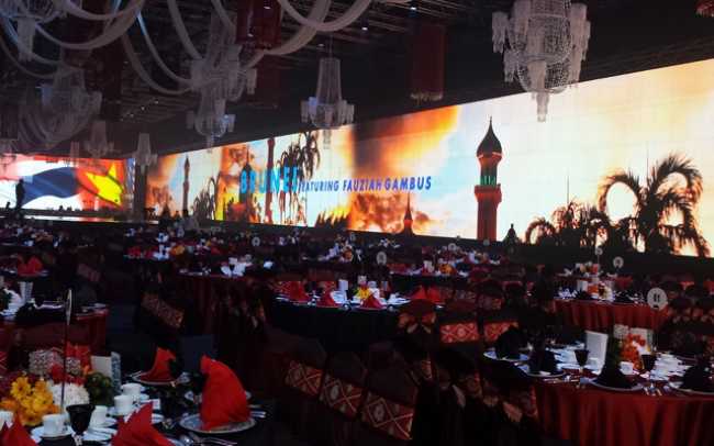 Absolute provides visual spectacle for ASEAN Summit