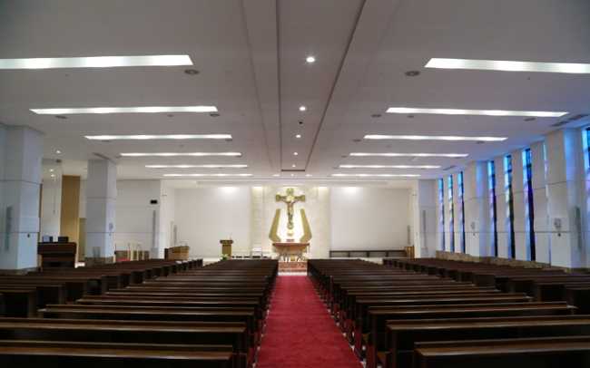 HK Audio blends in at Siksa-dong Catholic Church 